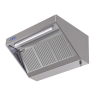 Campana extractora de snack completa 700 con motor, LED y regulador - Dynasteel, acero inoxidable AISI 304