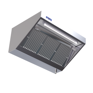 Campana Snack Completa 900 - Con Motor y LED - Dynasteel Calidad Prof.