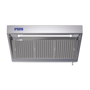 Campana extractora de snack completa 900 - Longitud 1600 - Motor, LED y regulador - Dynasteel