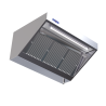 Campana extractora de snack completa 900 - Longitud 1600 - Motor, LED y regulador - Dynasteel