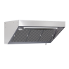 Campana Snack 700 Led Sin Motor Dynasteel - Long. 1400 mm, Acero inoxidable AISI304