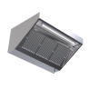 Snack Hood Depth 900 with LED and Without Motor - Length 1800 - Dynasteel