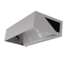 Campana cúbica 900 Led sin motor Dynasteel - Longitud 1600 & Acero inoxidable AISI 304