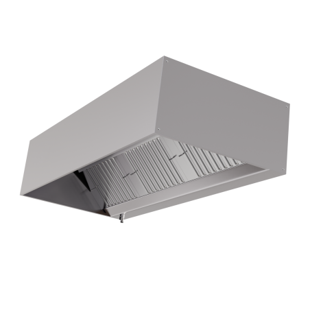 Cubic Hood 900 Led Without Dynasteel Motor - Length 1600 & Stainless Steel AISI 304