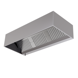 Campana cúbica 900 Led sin motor Dynasteel - Longitud 1600 & Acero inoxidable AISI 304