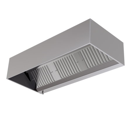 Campana cúbica 1100 Led sin motor Dynasteel - 1400 mm