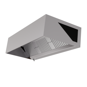 Campana cúbica 1100 LED sin motor - Longitud 1600 Dynasteel