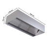 Campana Cúbica 1100 con LED - Dynasteel - 1800mm