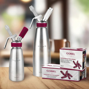 Sifón Profesional Inox Gobel NF D21-901 - Preparaciones Cremosas