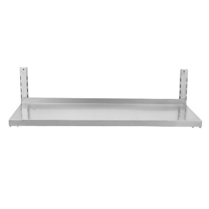 Stainless steel wall shelf - L 1000 x D 400 mm | Dynasteel