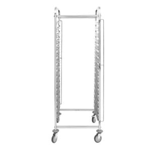 Escalera pastelera de acero inoxidable 16 niveles Dynasteel – Almacenamiento optimizado para cocina profesional