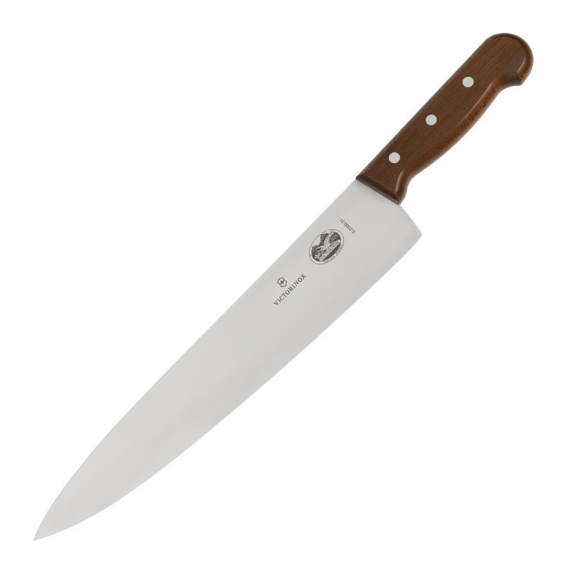 Cuchillo de Cocina Victorinox 310 mm - Mango de Madera de Rosa