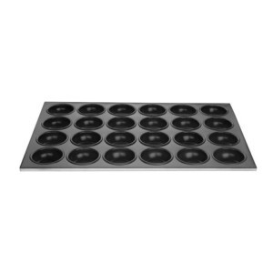 Molde para muffins antiadherente - 24 moldes de aluminio Vogue