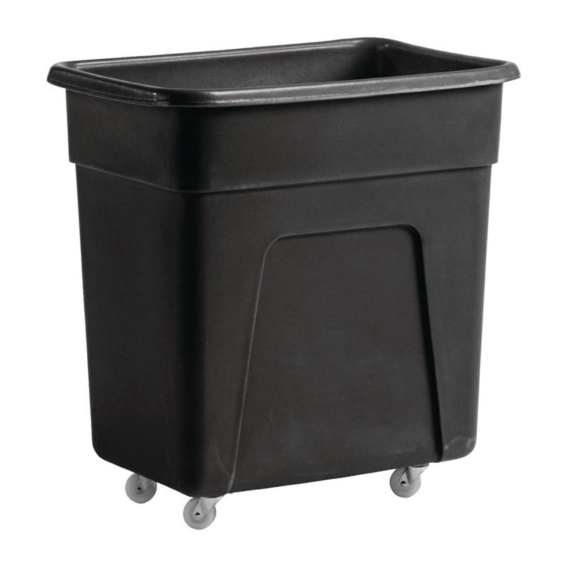 Black Bottle Trolley | Capacity 125L & Elegant Design