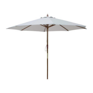 Parasol Redondo Gris 3m Bolero - Elegancia y Protección UV