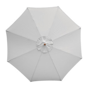 Parasol Redondo Gris 3m Bolero - Elegancia y Protección UV