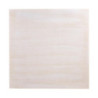 Tablero de Mesa Cuadrado Preperforado Vintage Blanco 700 mm Bolero - Madera de mimbre de alta calidad