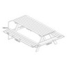 Mesa de picnic de madera de 1,5m elegante y resistente