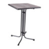 Mesa alta plegable 70cm Limburg - Diseño sólido