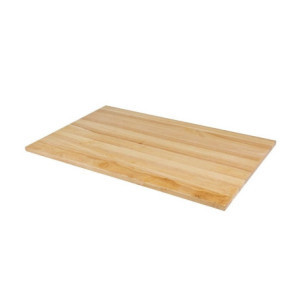 Mesa de madera natural de 700 mm Bolero DY727 moderna y resistente