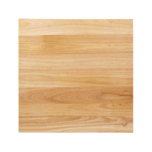 Mesa cuadrada de madera natural Bolero 700mm DY737
