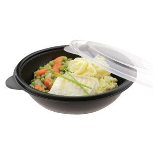 Round Food Trays 750 ml - Pack of 300 - Recyclable PP