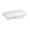 Cajas 2 Compartimentos de Bagazo Compostables 253 mm - Lote 200