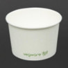 Recipientes para Alimentos Calientes Compostables 110 m - Lote de 1000 Vegware - Prácticos y Respetuosos con el Medio Ambiente