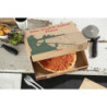 Cajas de pizza impresas compostables de 311 mm - Lote de 100 por FourniResto