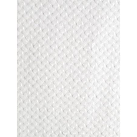 Manteles de Papel Blanco Brillante con Relieve - Paquete de 400 de calidad superior