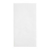 Serviettes Snacking 2 Plis 330mm Blanches, Lot de 2000 - Pliage 1/8 Recyclable