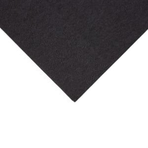 Dinner Napkins 2 Ply 1/8 Black 400mm - Pack of 2000 | Premium Paper Quality