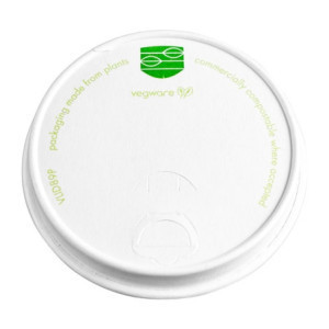 Vegware Series 89 hot cup lids - Pack of 1000