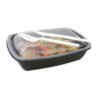 Envases alimentarios rectangulares de 900 ml - Lote de 300