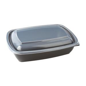 Envases alimentarios rectangulares de 900 ml - Lote de 300