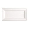 Platos Rectangulares Compostables de Bagazo 258mm