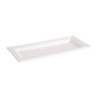 Rectangular Compostable Bagasse Plates 258mm