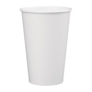 Vasos de papel reciclable para bebidas frías de 454 ml - Lote de 1000