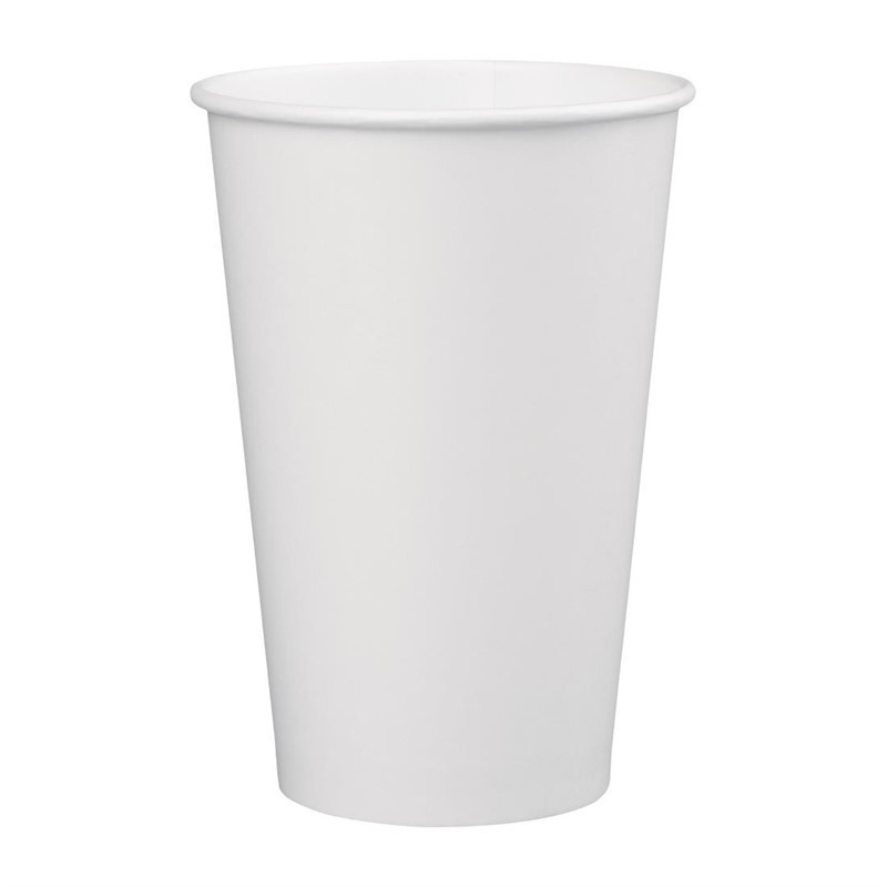 Vasos de papel reciclable para bebidas frías de 454 ml - Lote de 1000