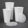 Vasos de papel reciclable para bebidas frías de 454 ml - Lote de 1000