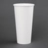 Vasos Bebidas Frías Papel 625ml 90mm - Lote 1000 reciclables, elegantes & prácticos