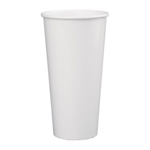 Vasos Bebidas Frías Papel 625ml 90mm - Lote 1000 reciclables, elegantes & prácticos