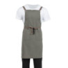 Cotton Khaki Bib Apron: Protection and Comfort