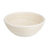 Cesta de fermentación redonda de ratán de 220 x 80 mm de la marca profesional Vogue.