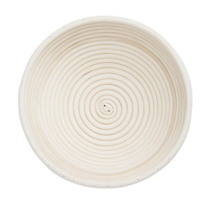 Panier de Fermentation Rond Rotin 220 x 80 mm de Cuisine Professionnelle Vogue