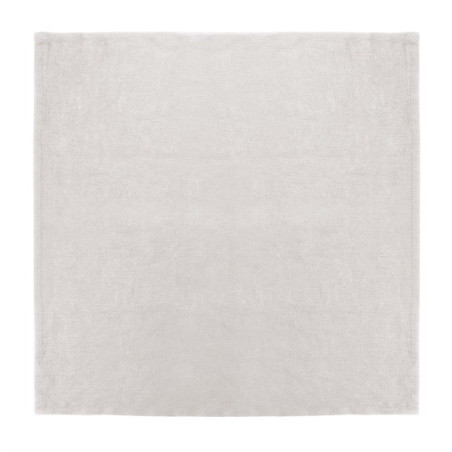 Serviettes en Lin Écrues 400 x 400 mm - Lot de 12 Olympia : Élégance et Qualité