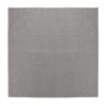 Grey linen table napkins 400 x 400 mm - Set of 12 - Olympia