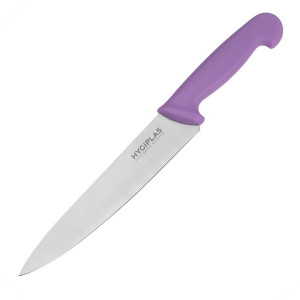 Cuchillo de Cocina Hygiplas - Precisión 215mm, Mango Violeta