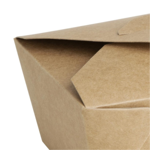 Cajas de alimentos de cartón compostables de 1200 ml - Lote de 200 | Ecológicas y prácticas