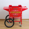 Chariot pour Machine à Pop Corn - Rouge - Dynasteel